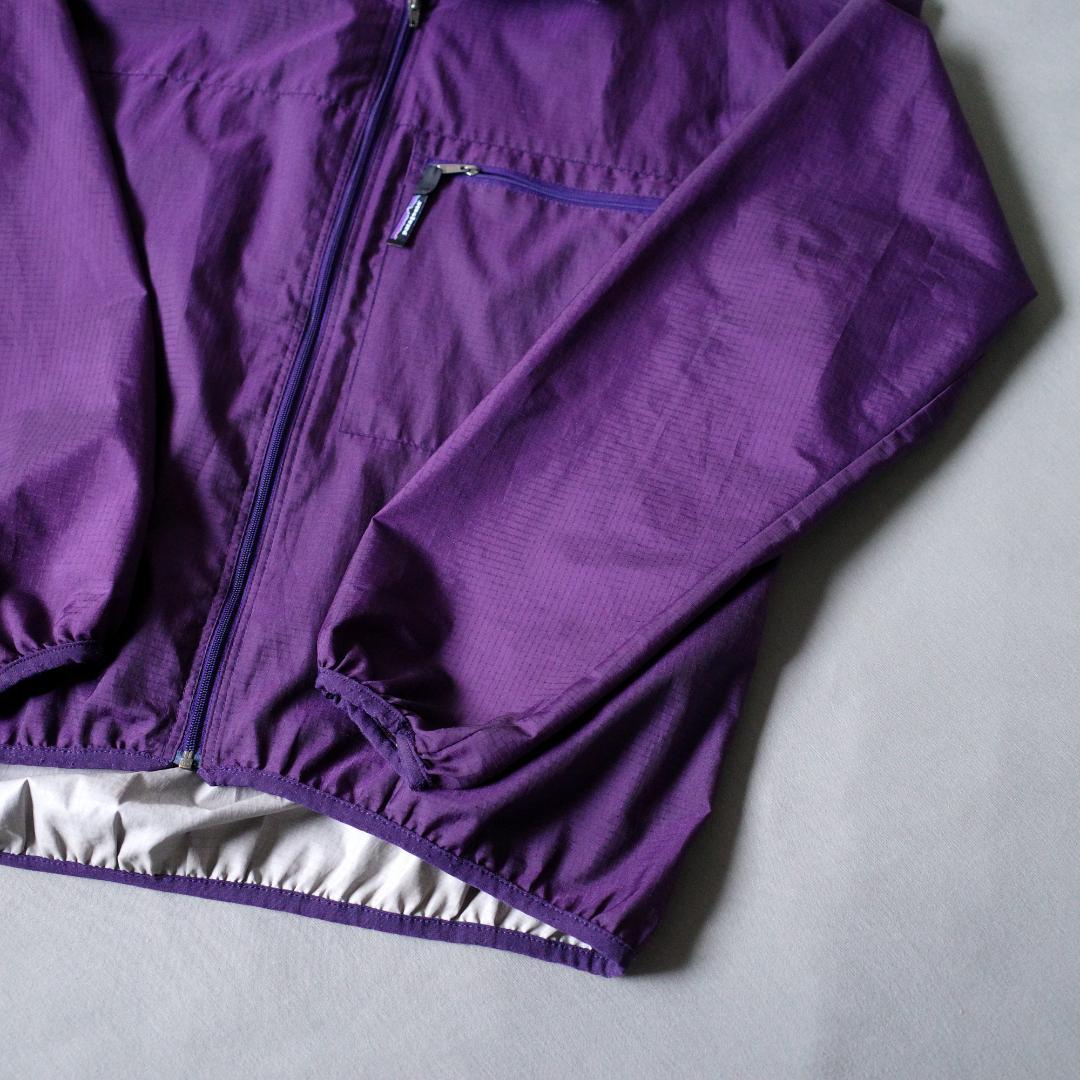 て*ぺ様 希少 96年製 パタゴニア ウインドシェル XL パープル コスタリカ