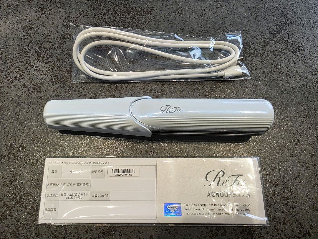 ReFa リファ　フィンガーアイロンST ホワイト