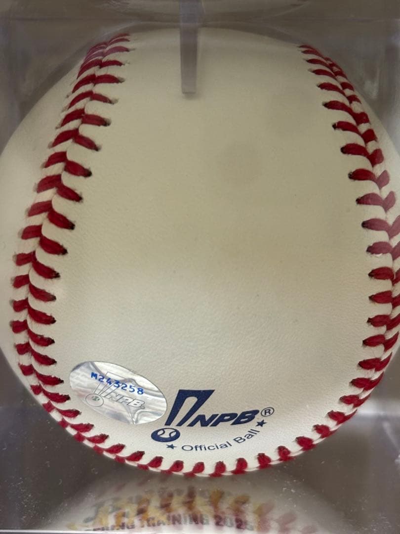 オリックスバファローズ　紅林弘太郎選手　直筆サイン入りボール（NPB球）⭐︎⭐︎