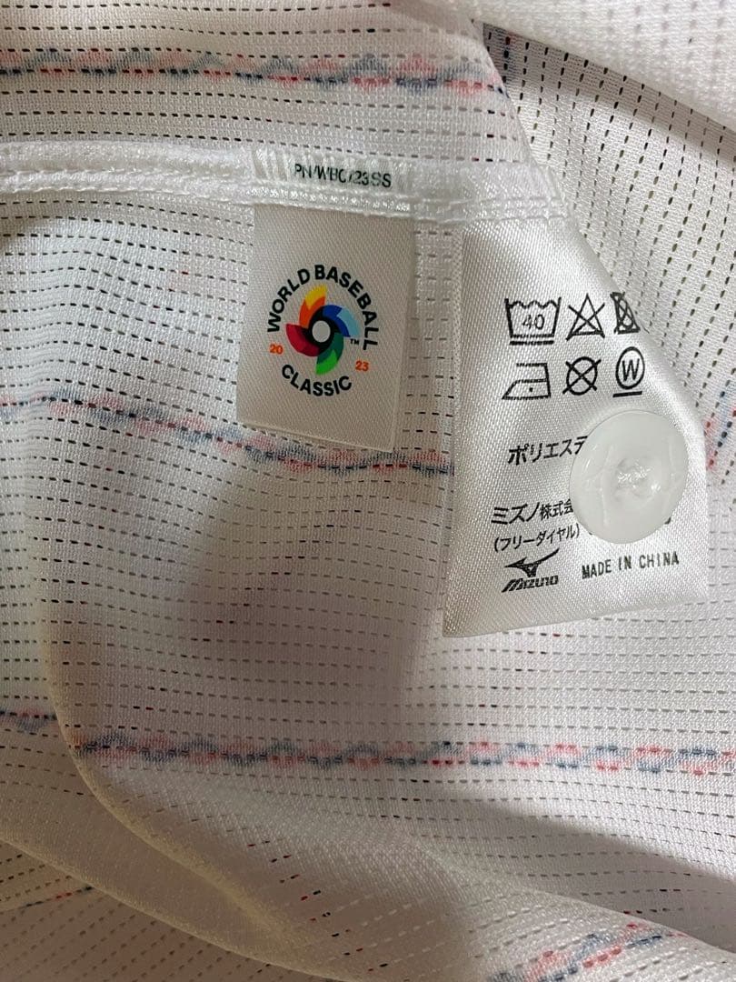 大谷翔平 侍JAPAN WBCホーム刺繍ユニホーム