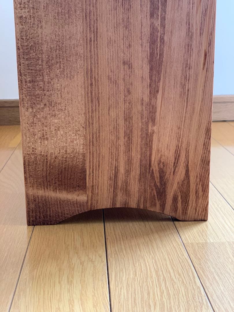 【無垢材】L型カフェシェルフ　クラシック　アンティーク　キッチンラック