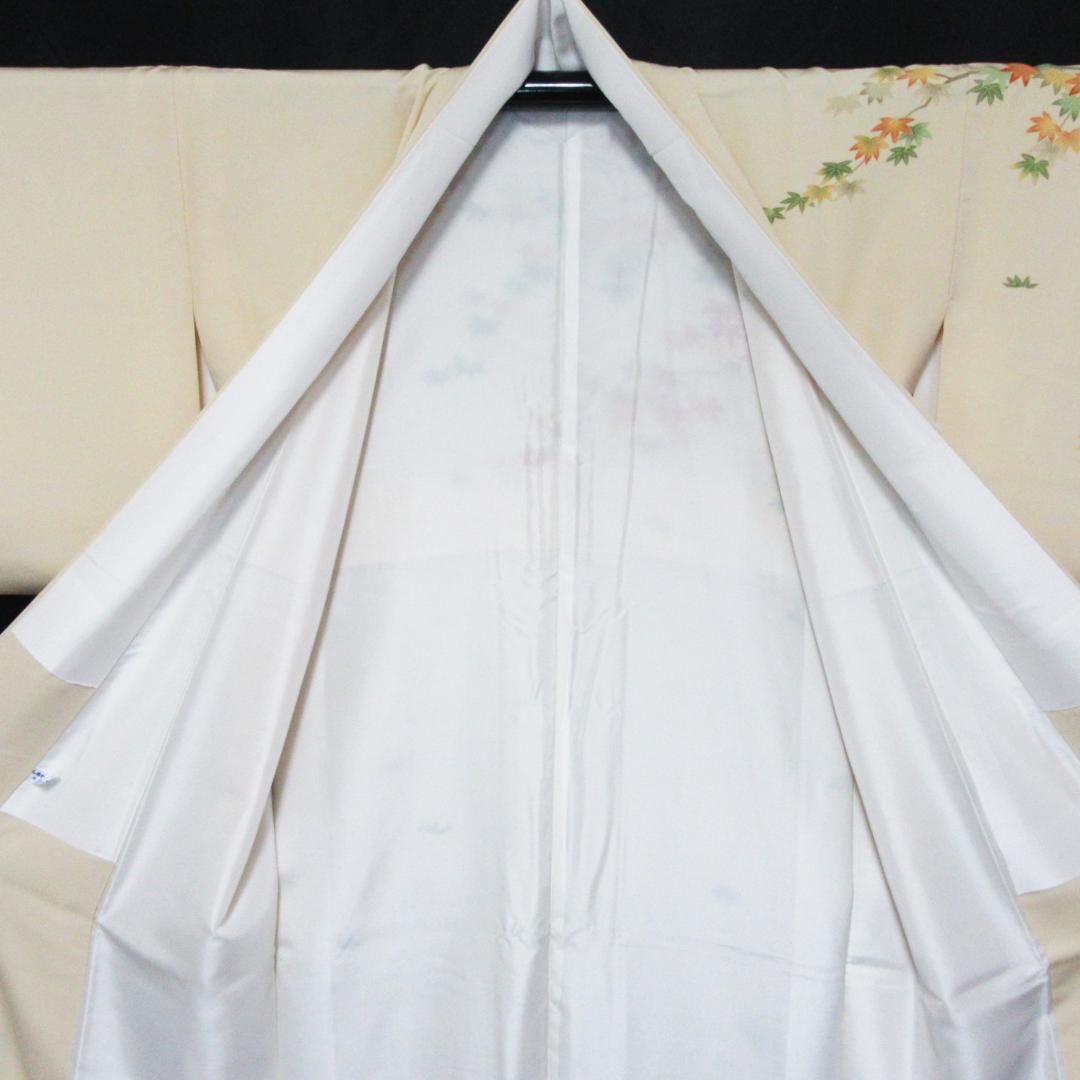 十日町友禅訪問着 正絹 龍谷落款 中古 丈164cm HO-03