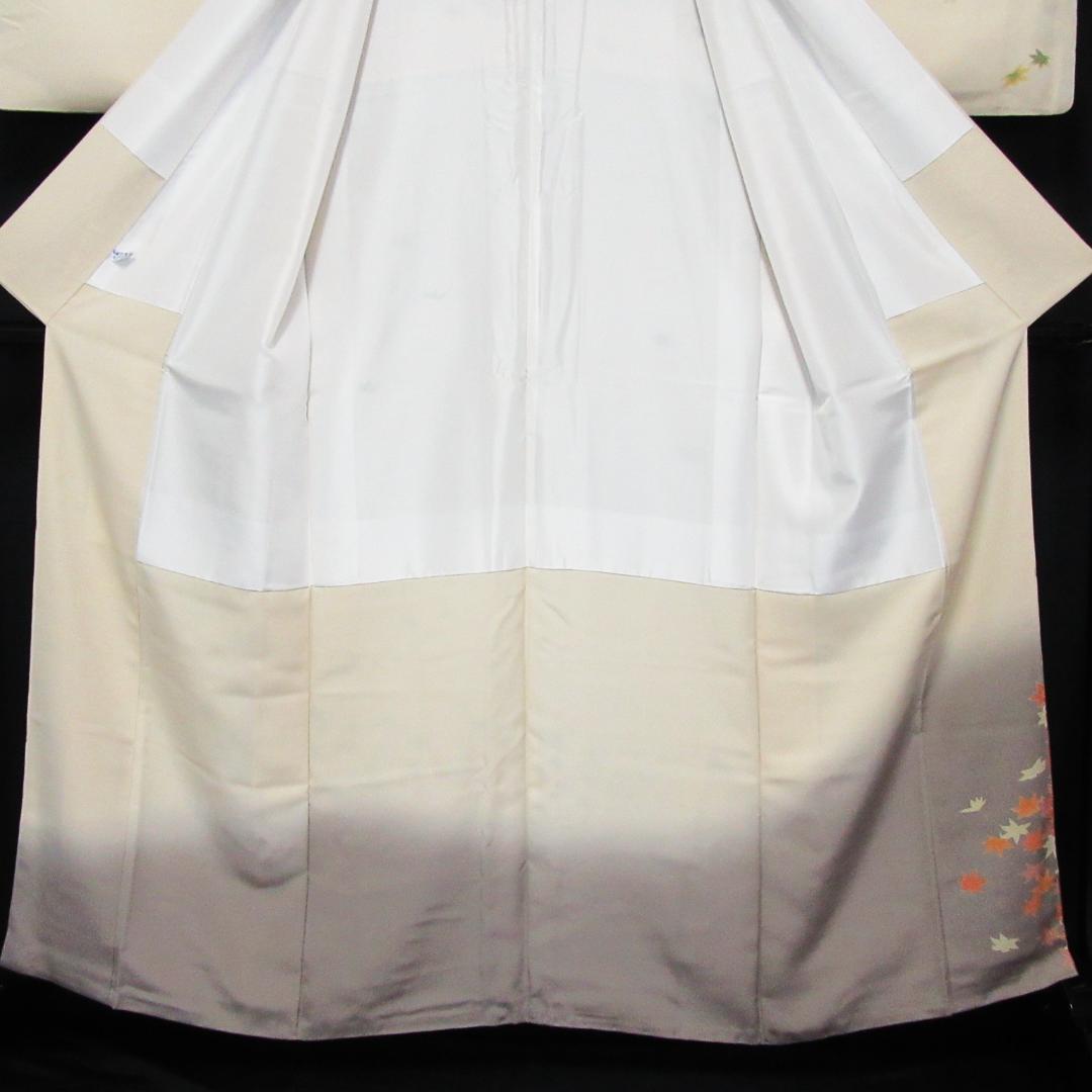 十日町友禅訪問着 正絹 龍谷落款 中古 丈164cm HO-03