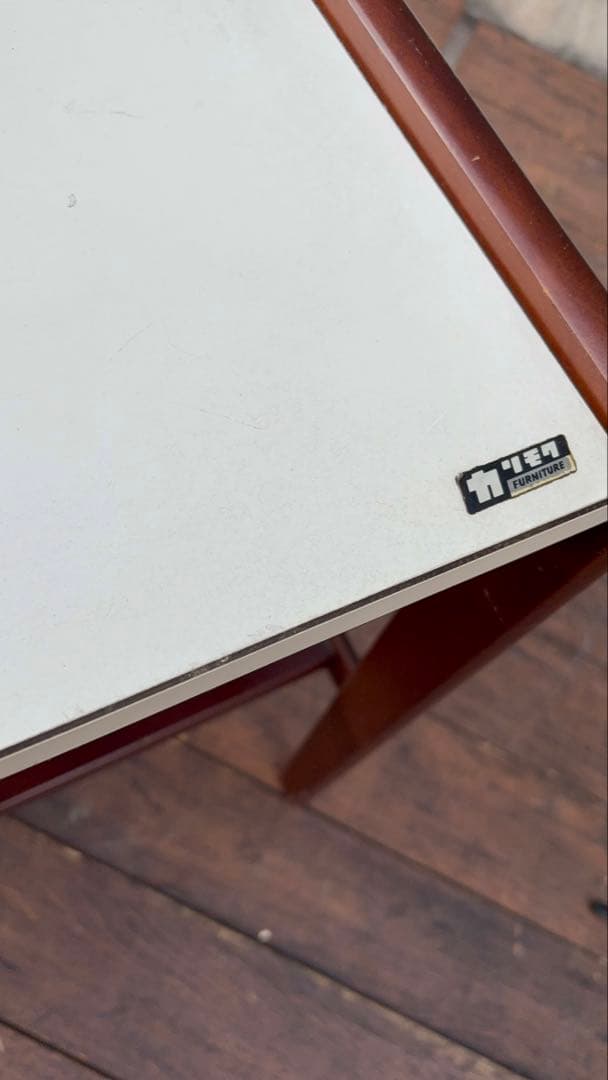 C1 オールドカリモク カリモク家具 木製 サイドテーブル コーヒーテーブル