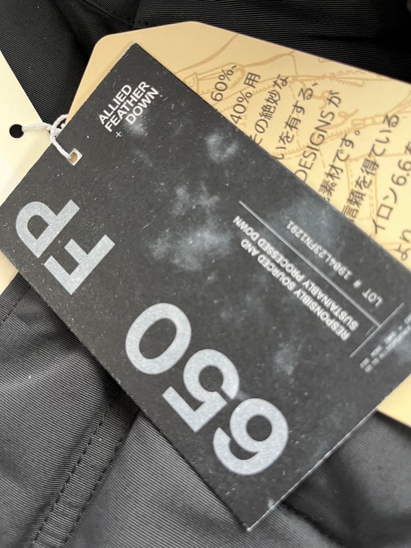 SIEERA DESIGNS ブラック ダウンジャケット シエラデザイン XL