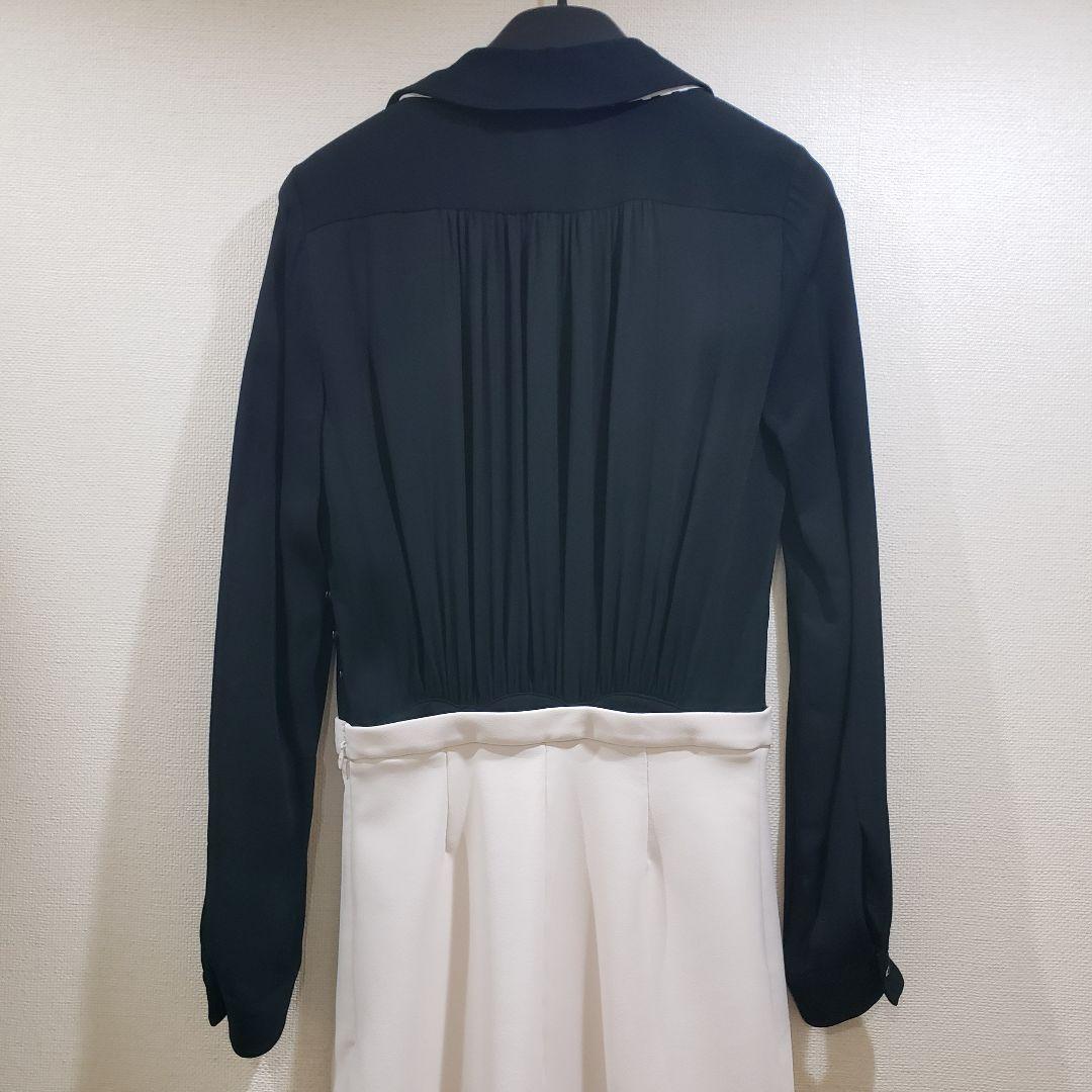 エリザベッタフランキ　ワンピース　シュミーズドレス　スカーフ　ボウタイ