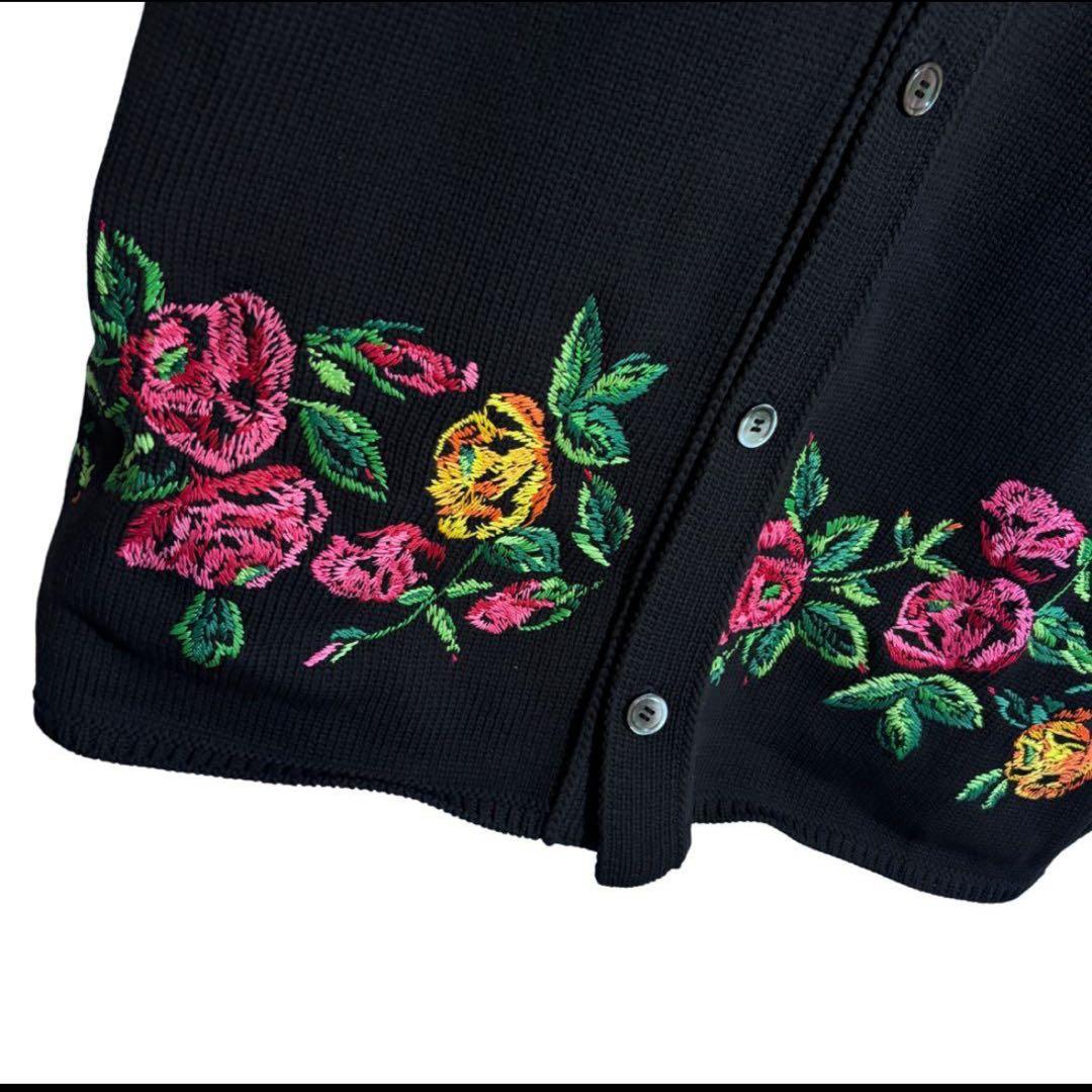 2022年春夏コムデギャルソンオムプリュス　花柄刺繍ベスト