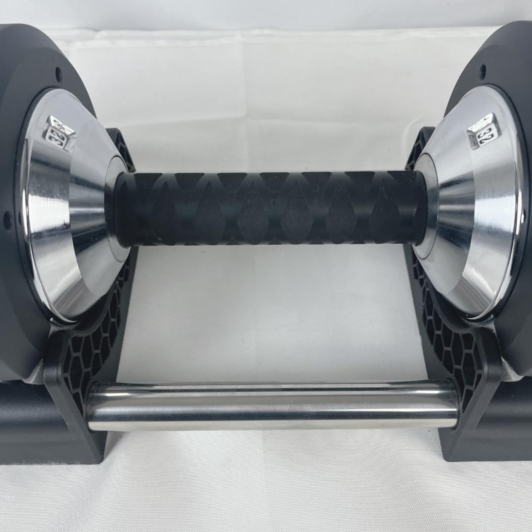 ②ライシン ヘリックスミラー ダンベル 32kg 可変式 1kg刻み