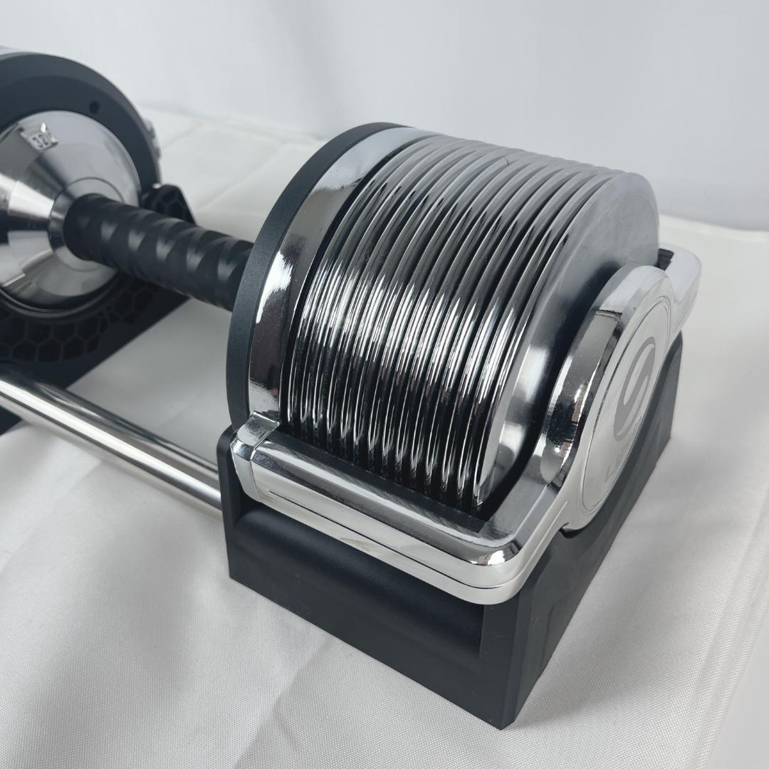 ②ライシン ヘリックスミラー ダンベル 32kg 可変式 1kg刻み