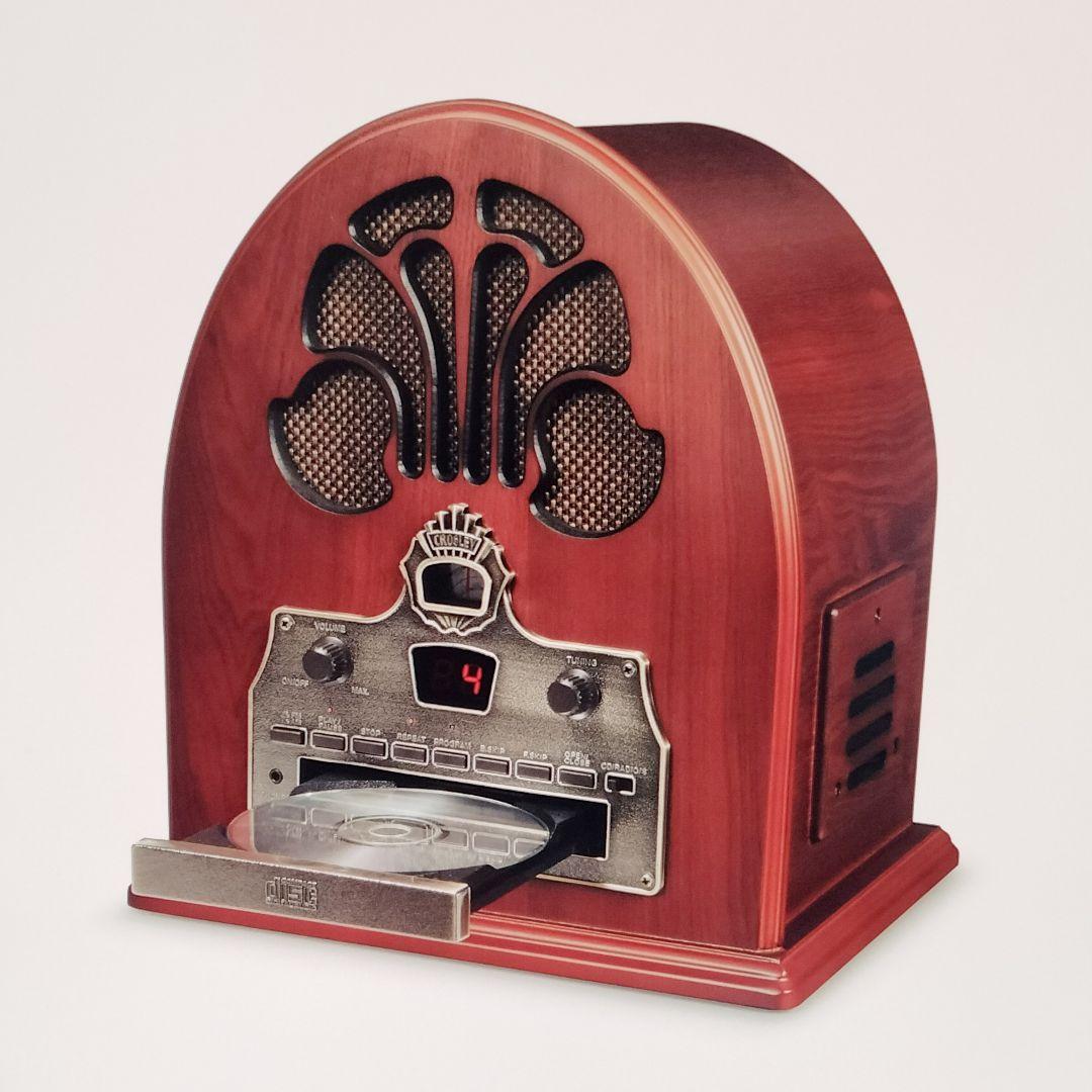 Crosley Cathedralラジオ CDプレーヤー