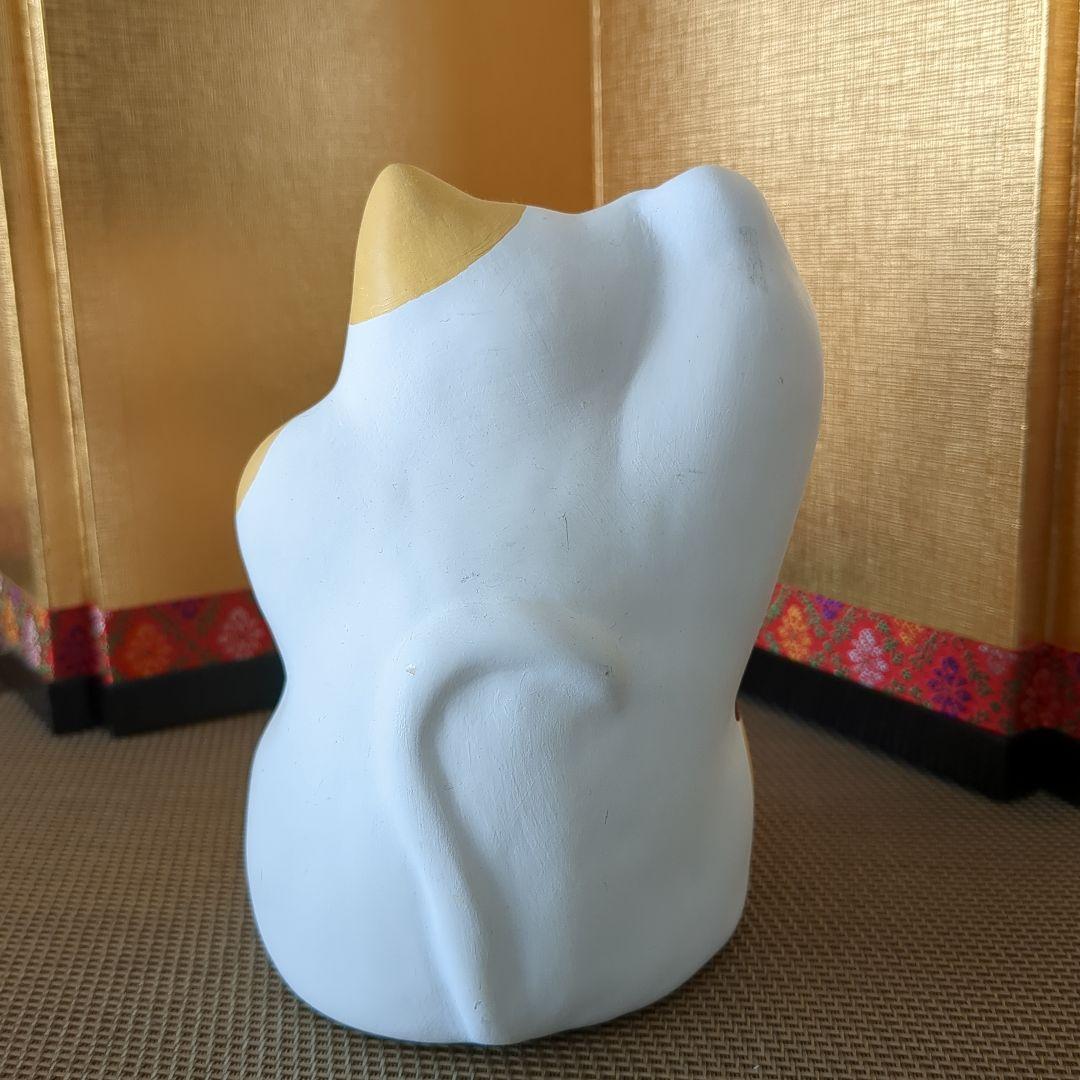 Lucky７サイン入り♥工房　輪葉葉の招き猫♥