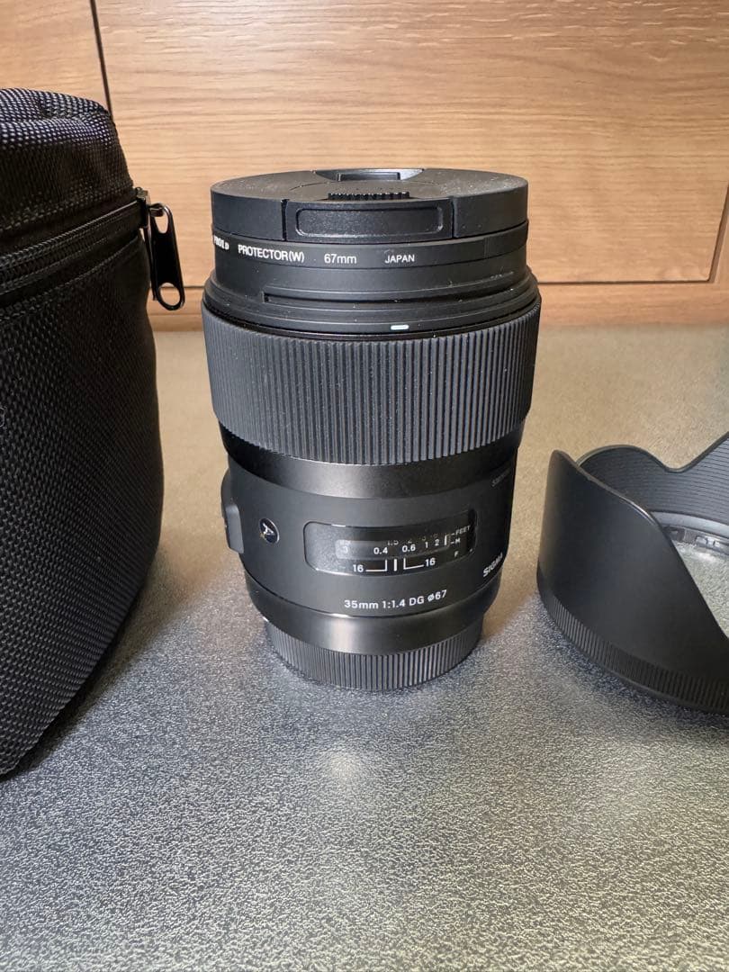SIGMA 35mm F1.4 DG レンズ　キャノンEFマウント