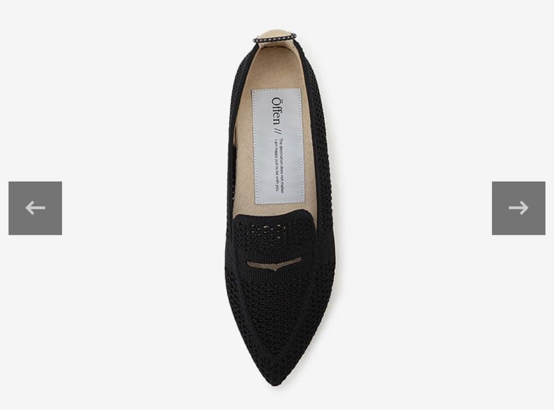 Offen ポインテッドローファー　サイズ39