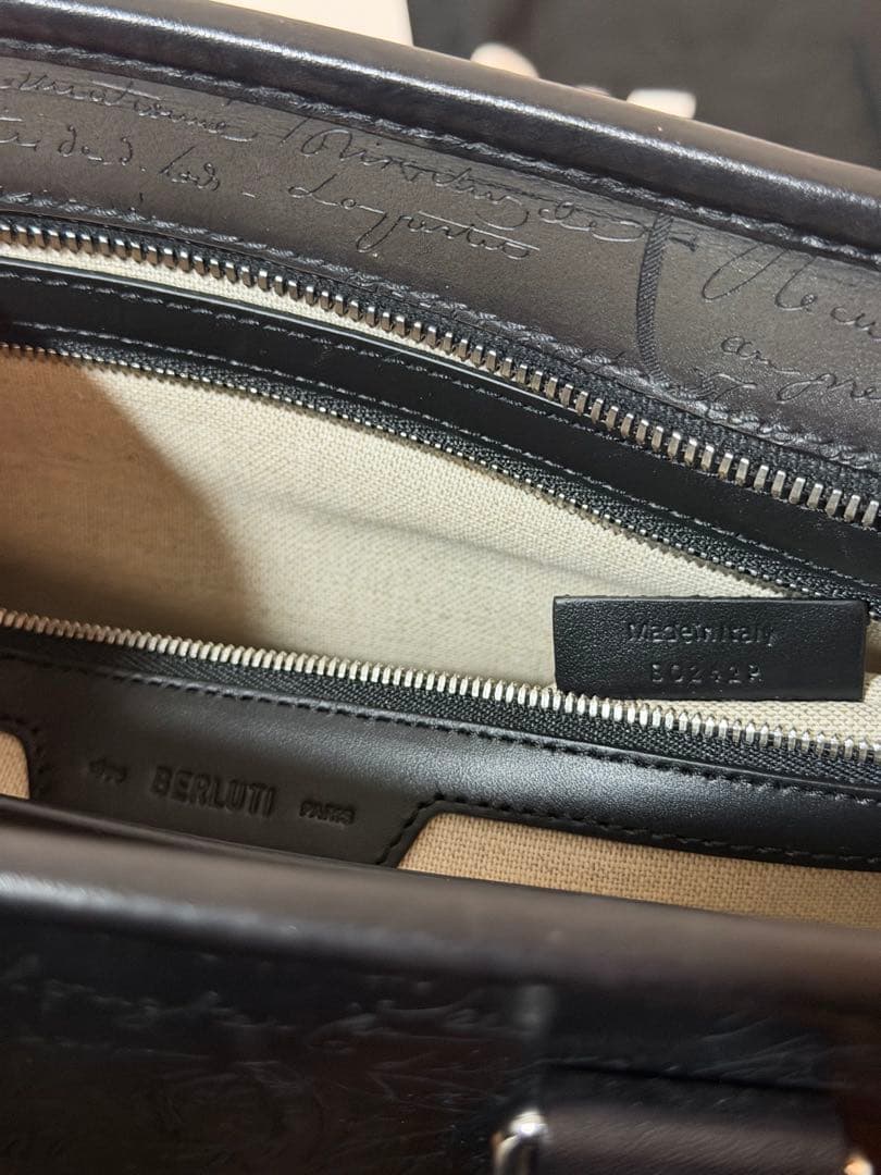 三連休値下　定価62万berlutiベルルッティ アンジュールミニブリーフケース