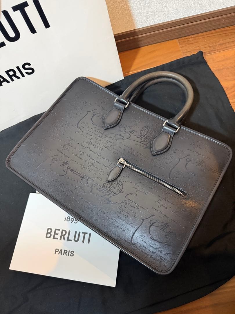 三連休値下　定価62万berlutiベルルッティ アンジュールミニブリーフケース