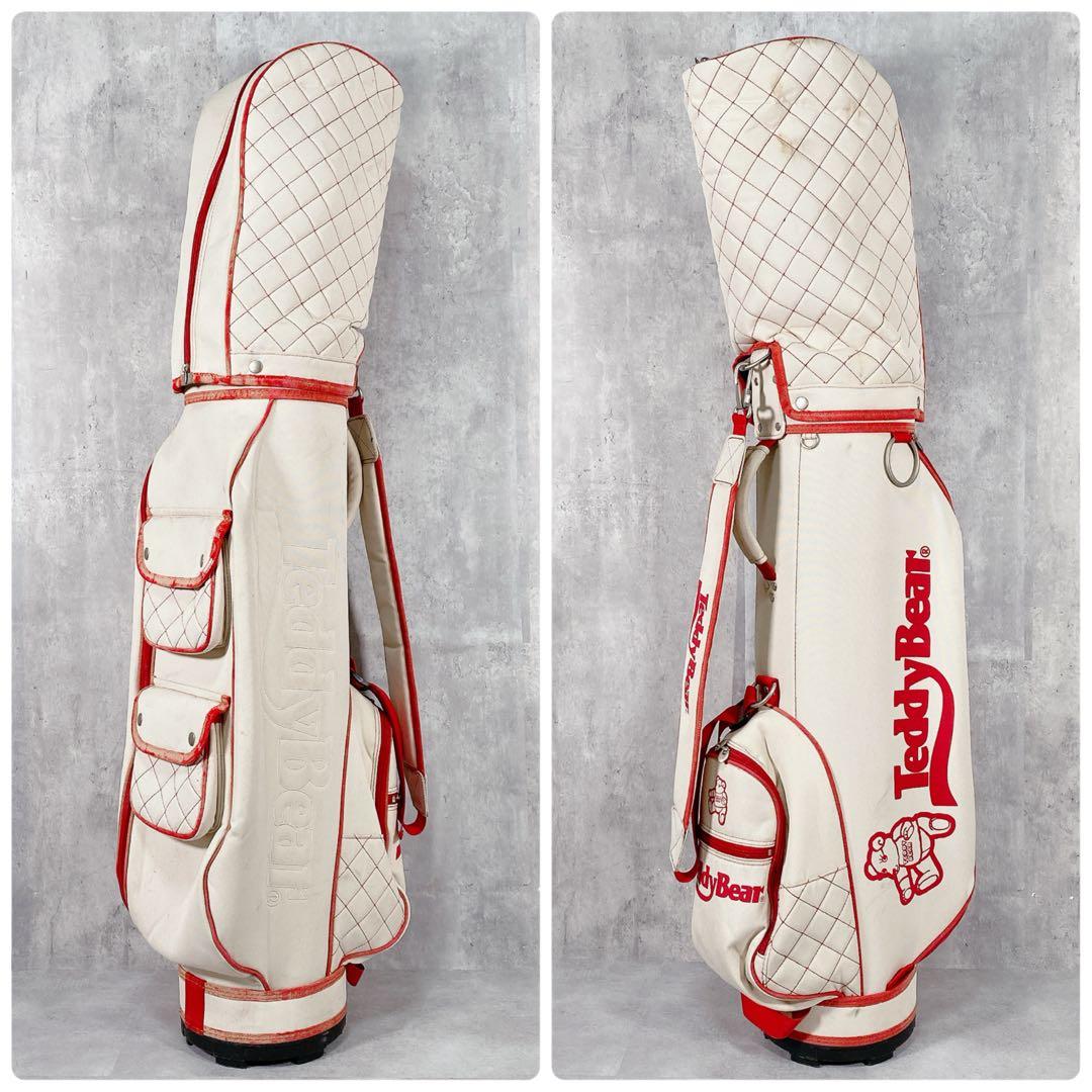 T101 テディベアー 他 ゴルフクラブ レディース セット 11点 赤 女子