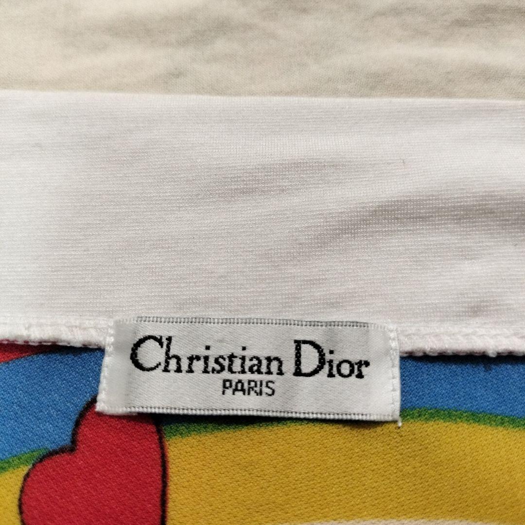 古着 オールド Dior ディオール ジョンガリアーノ プリント キャミソール