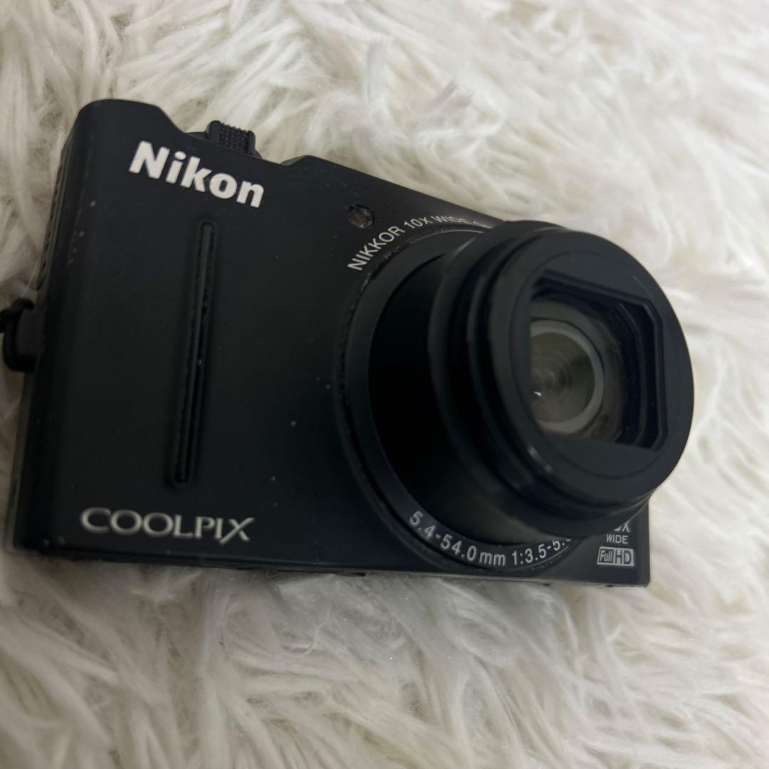 【一部訳あり】Nikon COOLPIX S8100 ブラック　動作確認済み