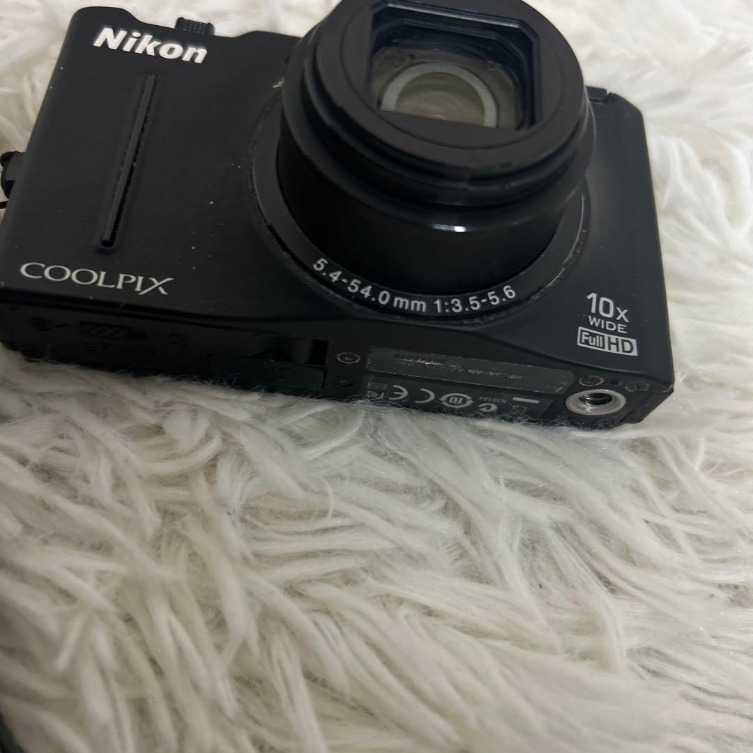 【一部訳あり】Nikon COOLPIX S8100 ブラック　動作確認済み