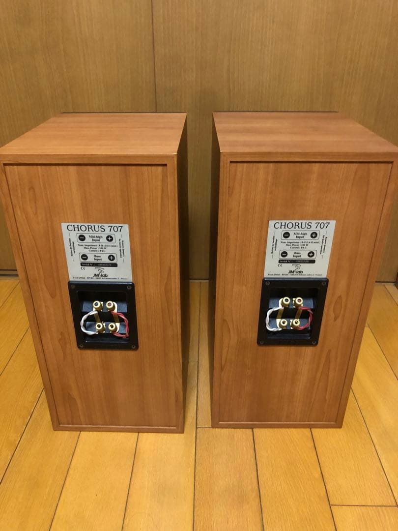 最終出品！フォーカルFOCAL/JMLAB Chorus707 バイワイヤリング