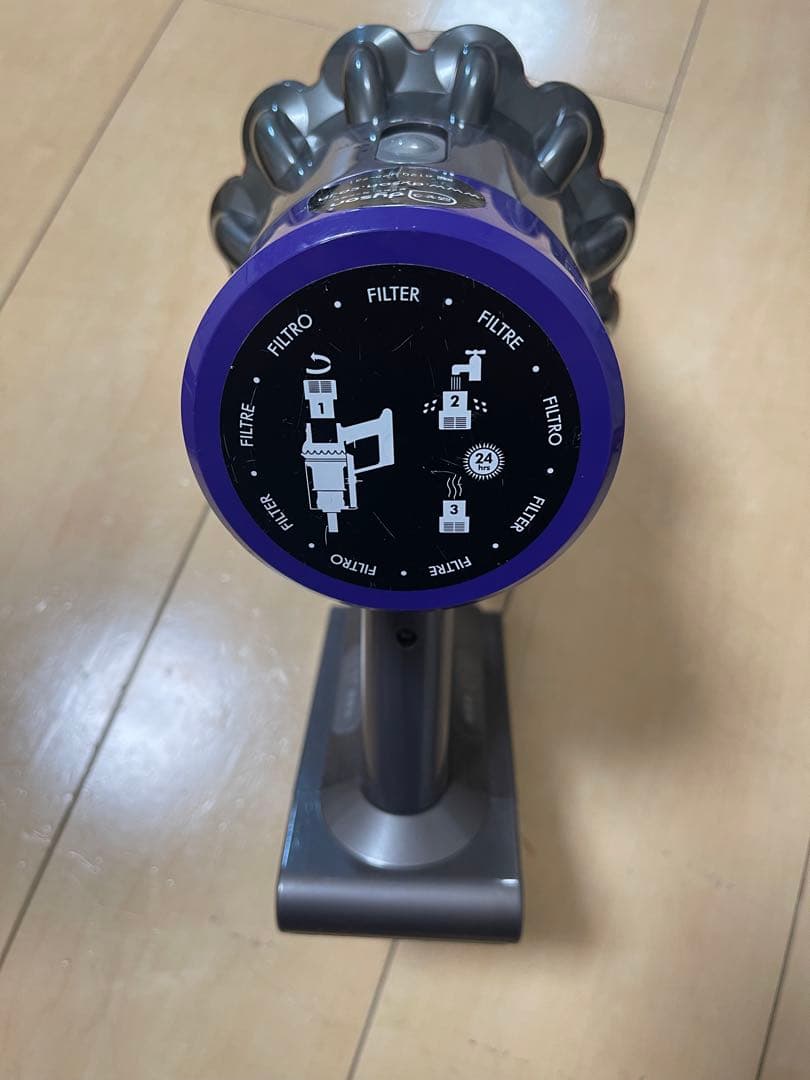 【美品】Dyson Cyclone V10 sv12エコーモード57分