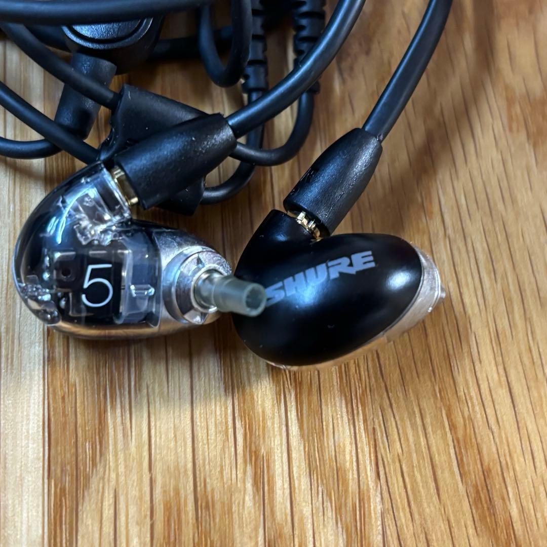 ばっさー）SHURE AONIC5 4.4mm新品リケーブルおまけ付き