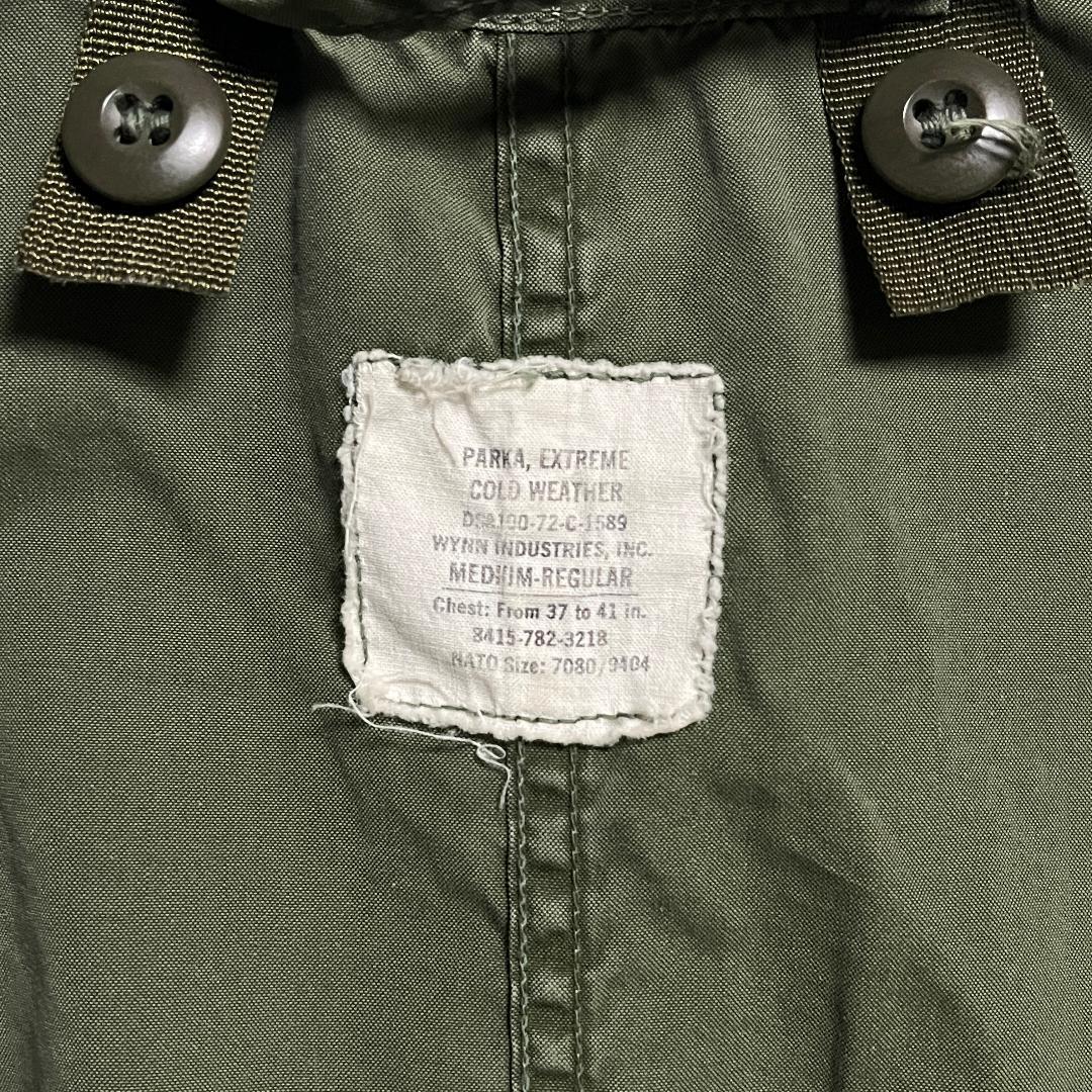 米軍実物 80's M65 ライナー付フィッシュテール モッズコート M