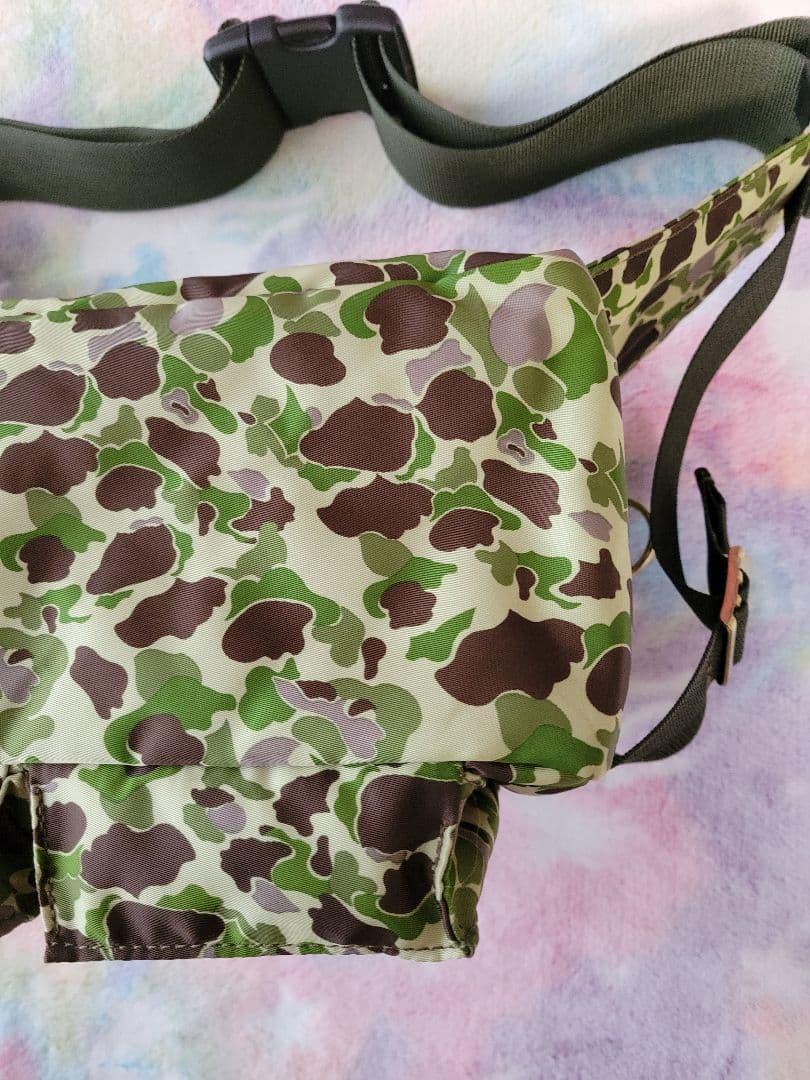 ほぼ未使用‼️PORTER JOEPORTER 迷彩 ボディバッグ スヌーピー