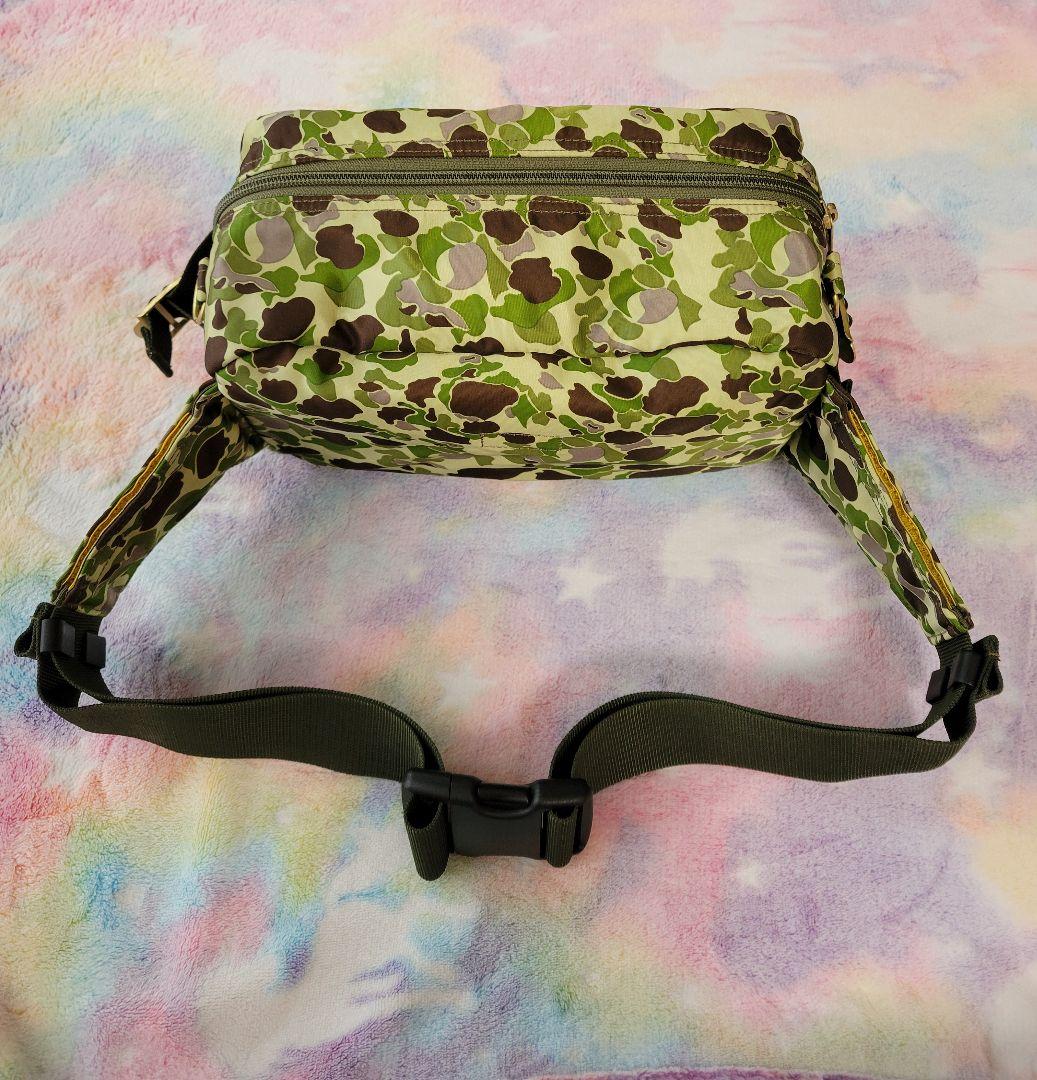 ほぼ未使用‼️PORTER JOEPORTER 迷彩 ボディバッグ スヌーピー