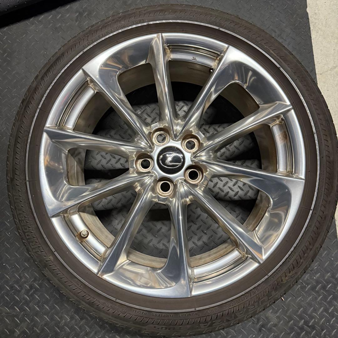 レクサスLC 純正　アルミホイール　20インチ
