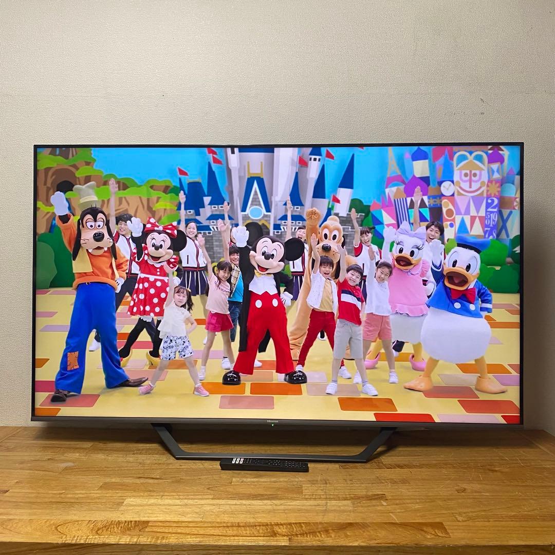ハイセンス 65V型 4K液晶テレビ 65U7FG スマートテレビ 動画アプリ○