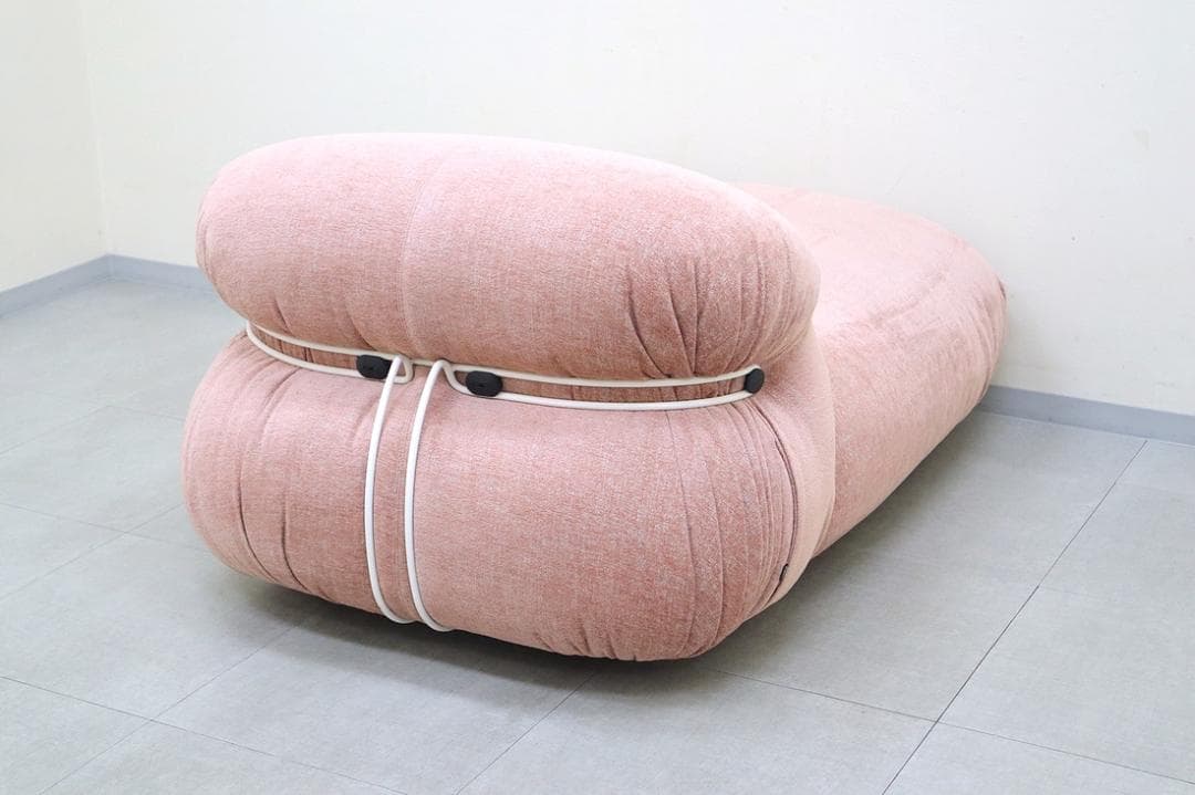 極美品 カッシーナ 名作 SORIANA ソリアナ ソファ 1人掛け ロング