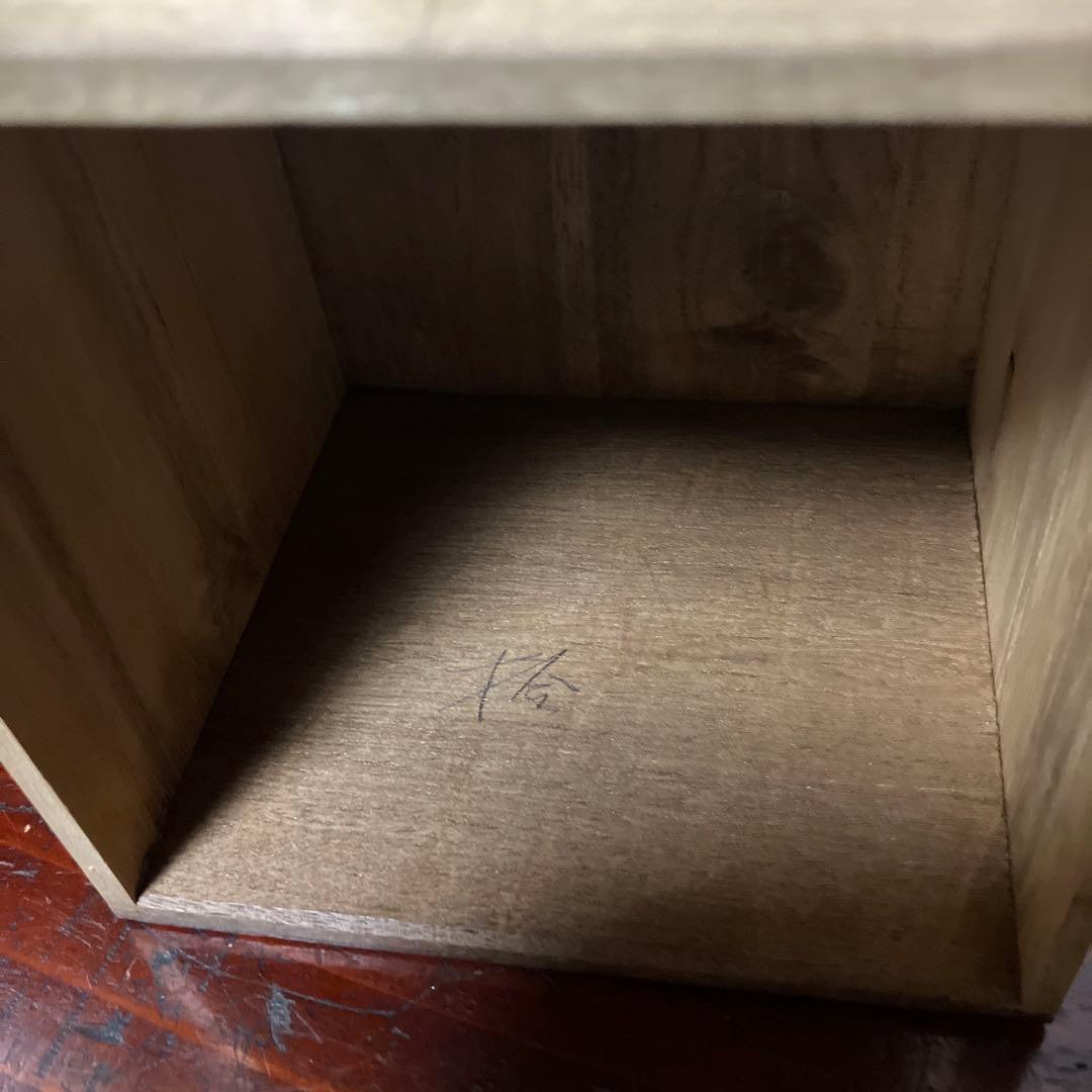 時代物の無精箱（ぶしょうばこ）