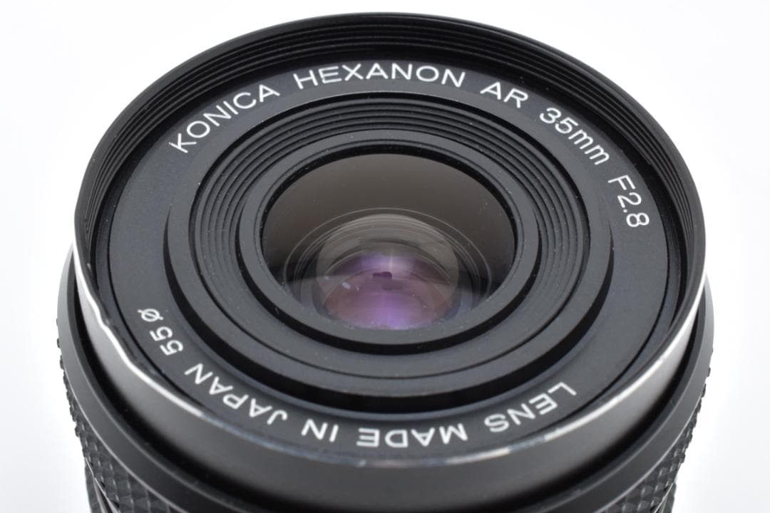 KONICA HEXANON AR 35mm F2.8 NEW カメラ レンズ