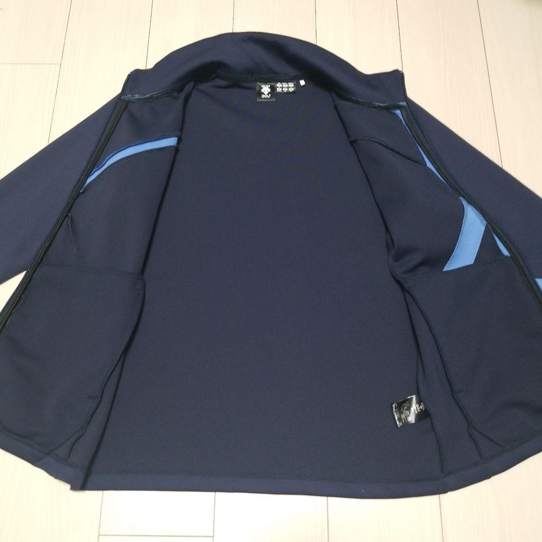【入手困難】デサントゴルフ 切替 ストレッチ ジャージー ジャケット M