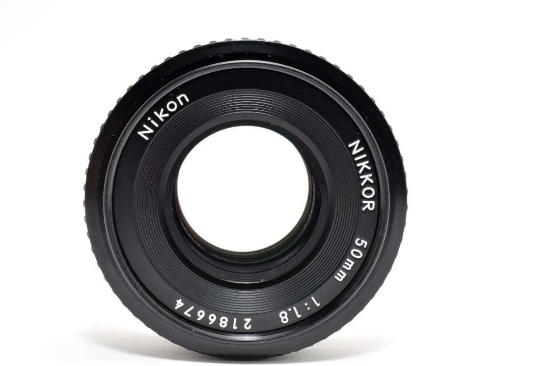 美品 NIKON ニコン AI-S NIKKOR 50mm f1.8 M661