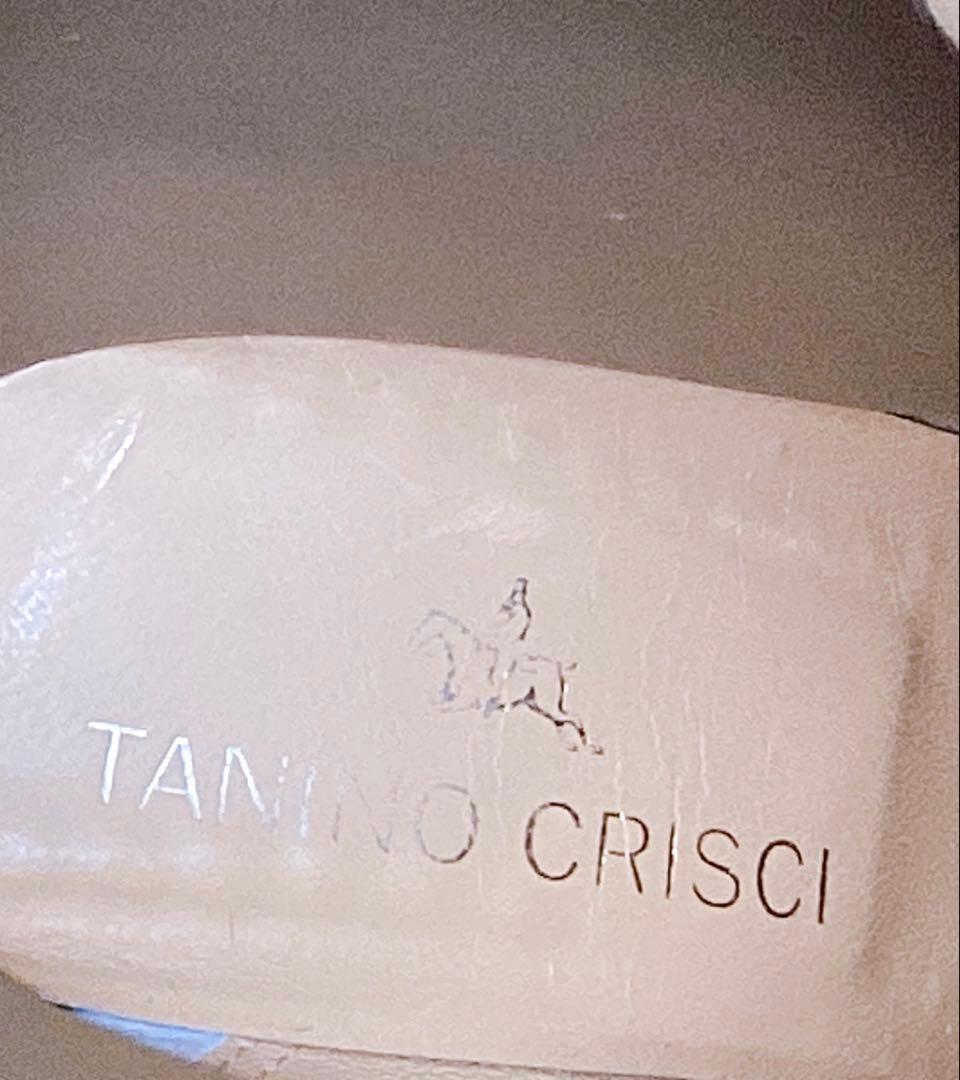 美品✨タニノクリスチー　ロングブーツ　本革　ブラウン　24cm イタリア製　袋付