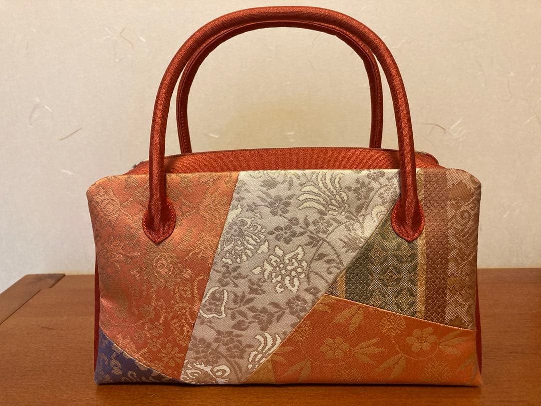 【最終価格】和装バック　古典柄