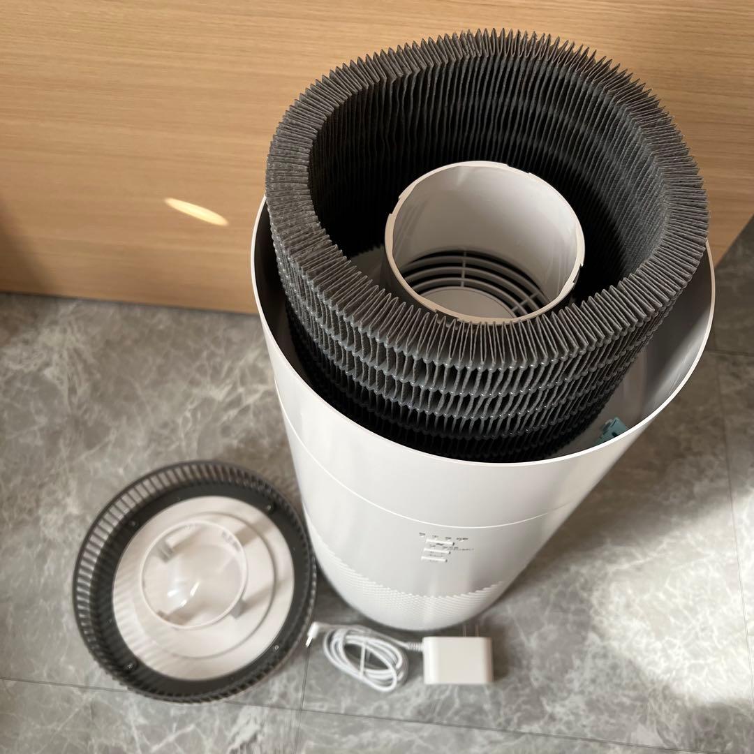 【美品】アイリスオーヤマAAP-SH30B-W加湿空気清浄機/元値15,680円