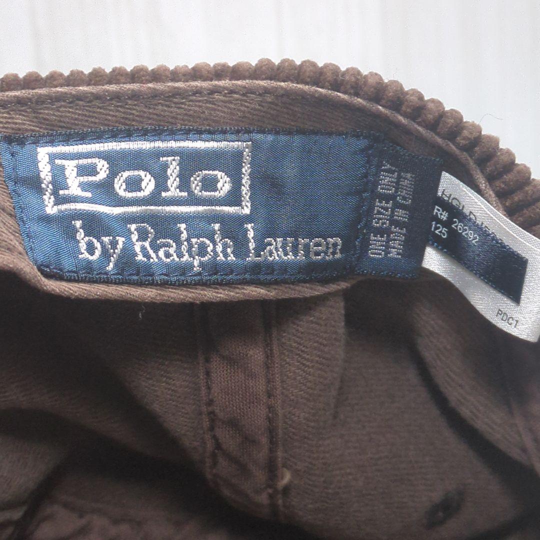 【美品】ラルフローレン　コーデュロイ　キャップ　POLO SKI CLUB