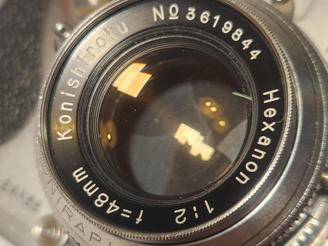 KONICA IIA Hexanon 48mm F2 レンジファインダーカメラ
