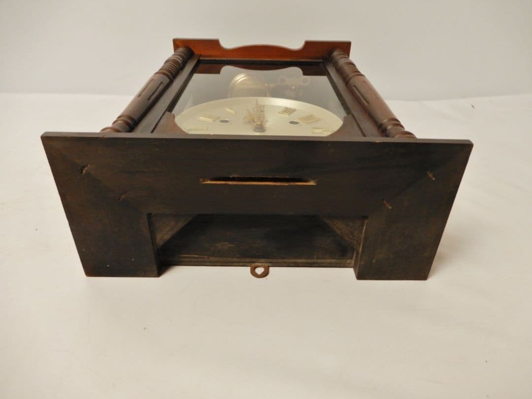 【入手困難 未使用品】アイコウシャ ゼンマイ式振り子時計