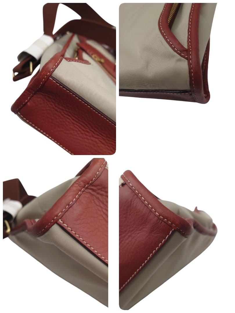 ハンティングワールド　ナイロン　レザー　2WAY ショルダー　ビジネス　バッグ