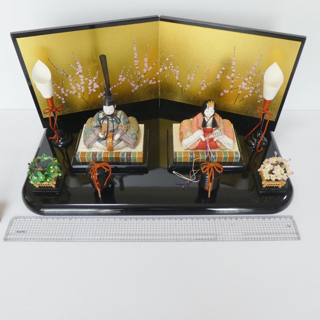 ＜久月＞朱雀雛 親王飾り 雛飾り（雛人形）