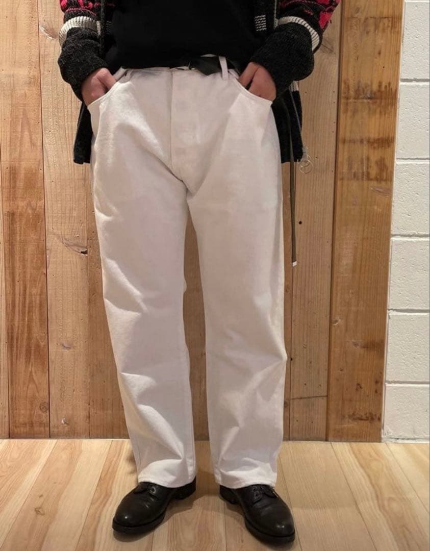 【LEVI’S(R)/リーバイス(R)】別注 501(R) WHITE L28