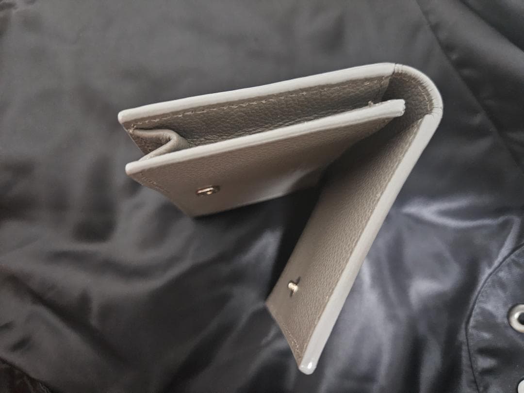 SAINT LAURENT グレー 名刺入れ