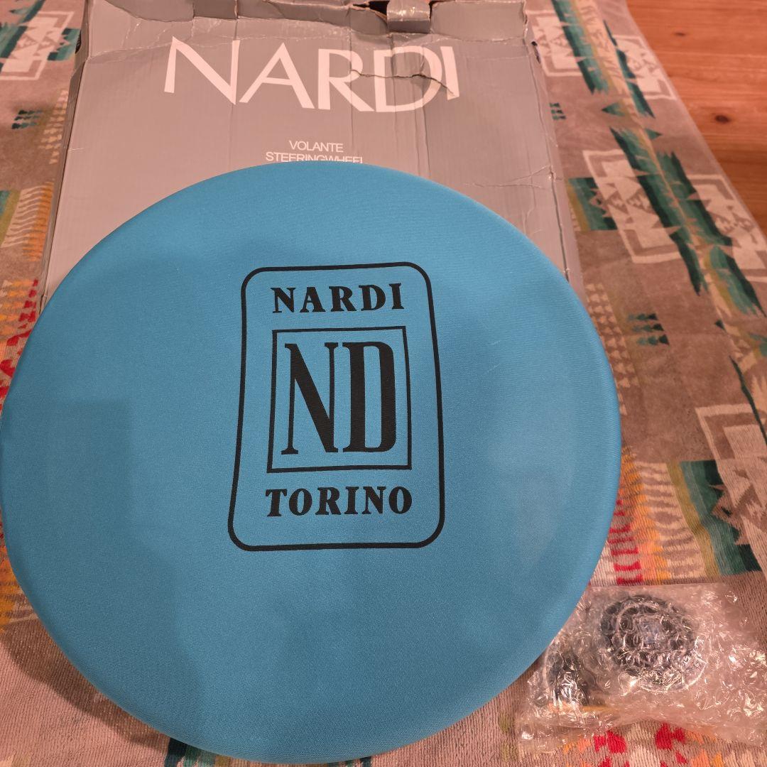 NARDI ウッドステアリング 380mm 15インチ シルバースポーク