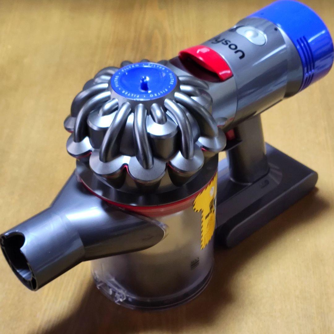 ダイソンV8 SV10 掃除機 完全分解清掃済み動作品 純正バッテリー２つセット