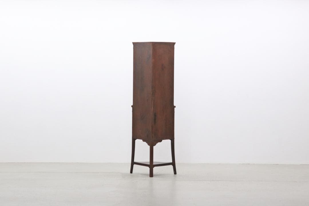 英国 イギリス ヴィンテージ マホガニー クラシカル コーナーキャビネット 収納