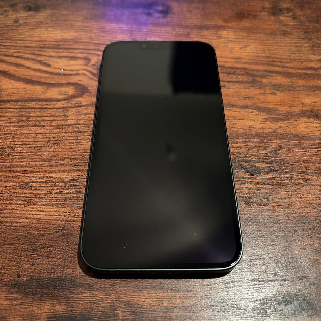 【新品電池】iPhone 13 グリーン128GB